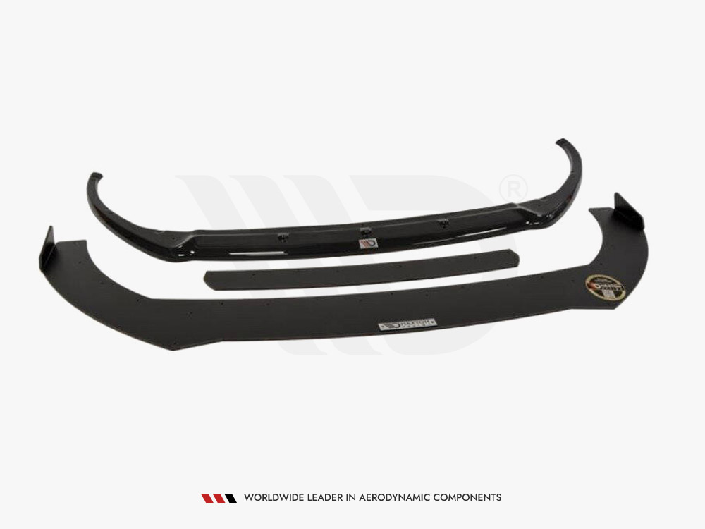 Hybrid Front Splitter V.2 Ford Focus ST Mk3 FL - 5 