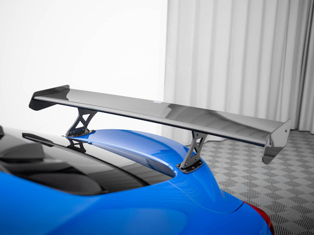 Carbon Spoiler With External Brackets Uprights Toyota Supra Mk5 - 6 