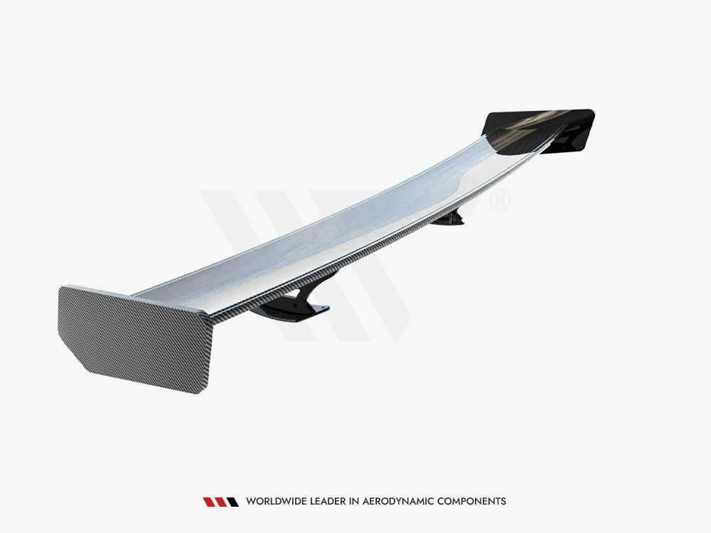 Carbon Spoiler With External Brackets Uprights Toyota Supra Mk5 - 7 