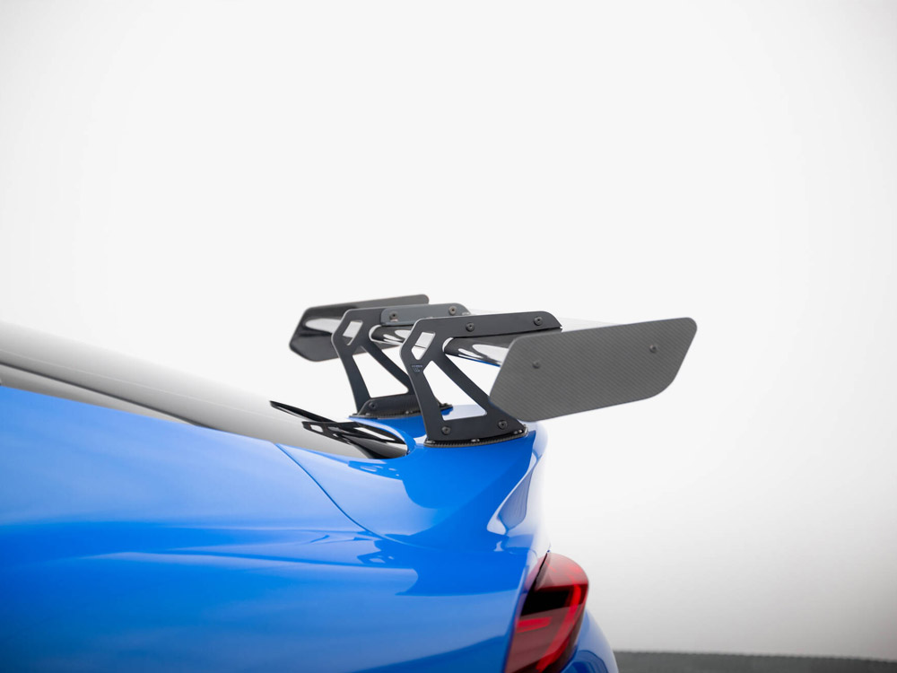 Carbon Spoiler With Upper Swan Mounting + LED Toyota Supra Mk5 - 10 