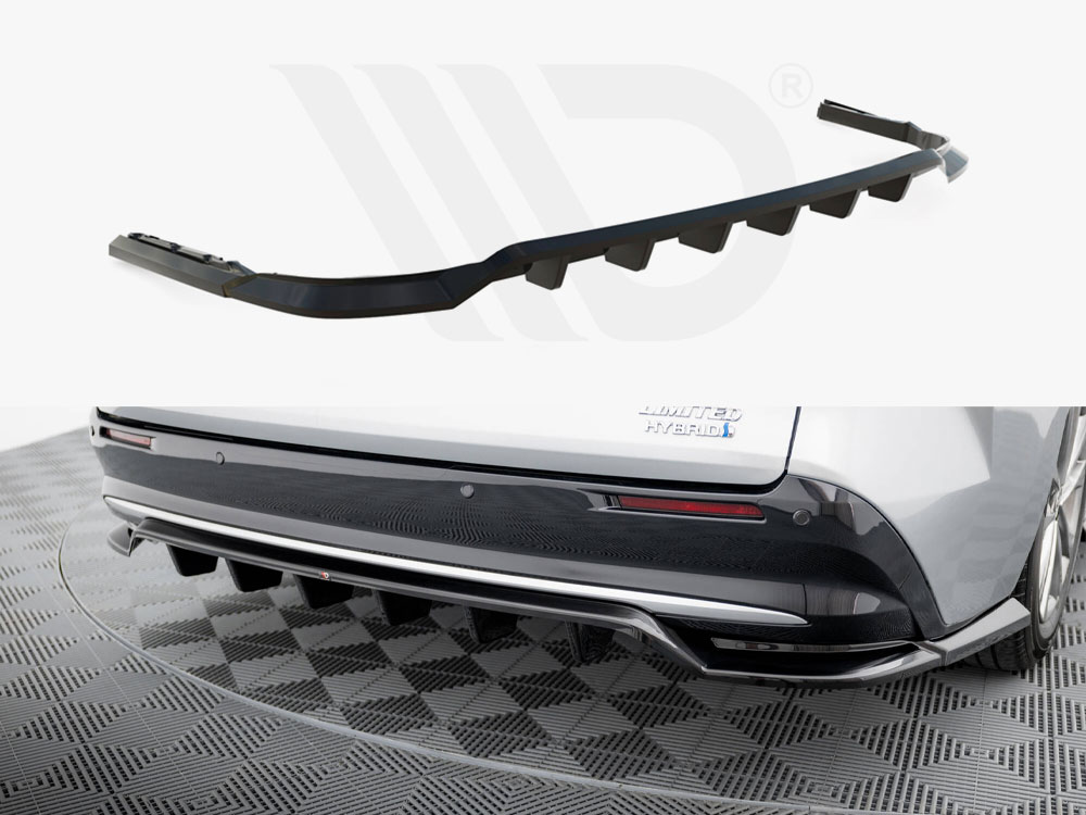 Rear Splitter (Vertical Bars) Toyota Sienna Mk4 - 1 