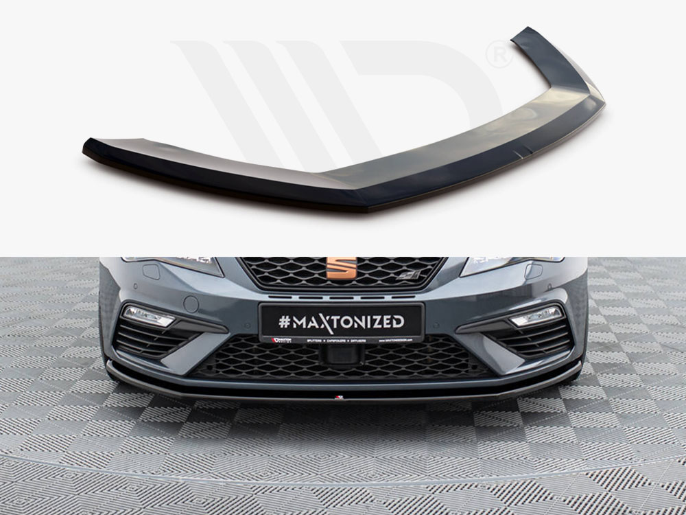 Front Splitter V.1 Seat Leon Cupra / FR Mk3 FL - 1 