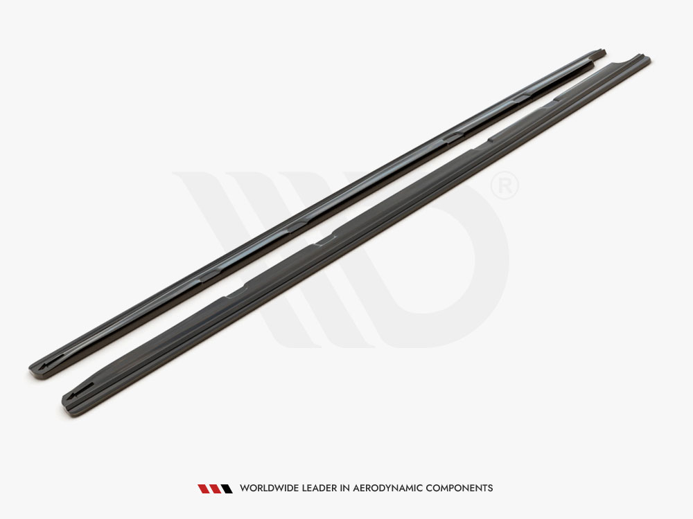 Side Skirts Diffusers V.1 Seat Leon Mk3 Cupra / FR Facelift - Carbon Look - 5 