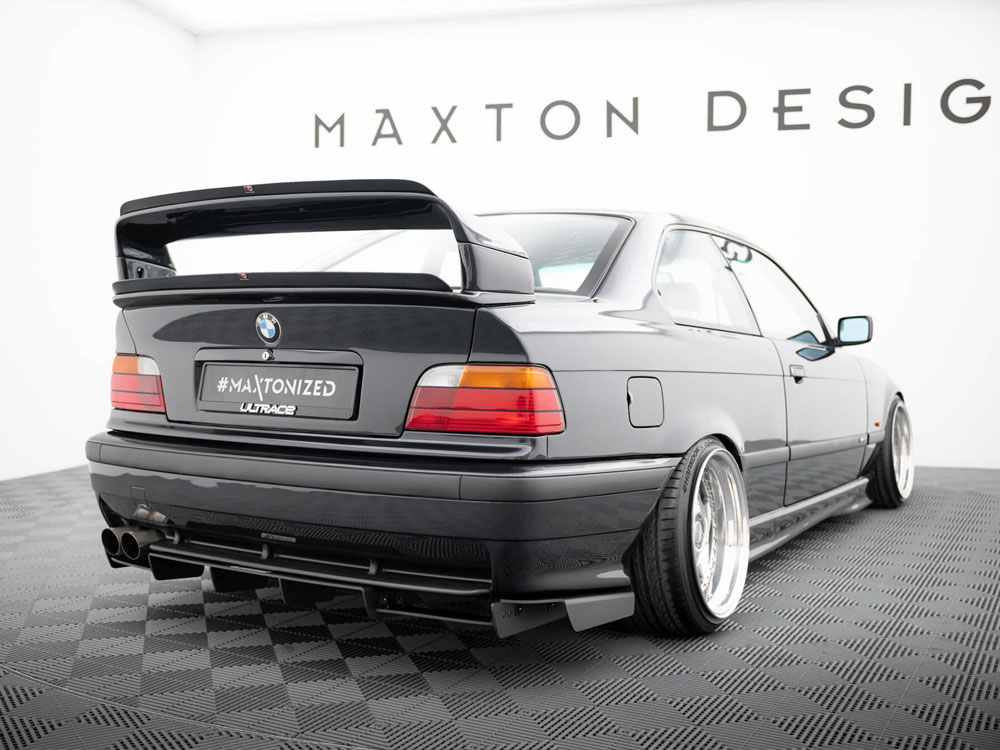 Bottom Spoiler CAP BMW M3 / 3 M-Pack E36 Coupe GT - Textured - 2 