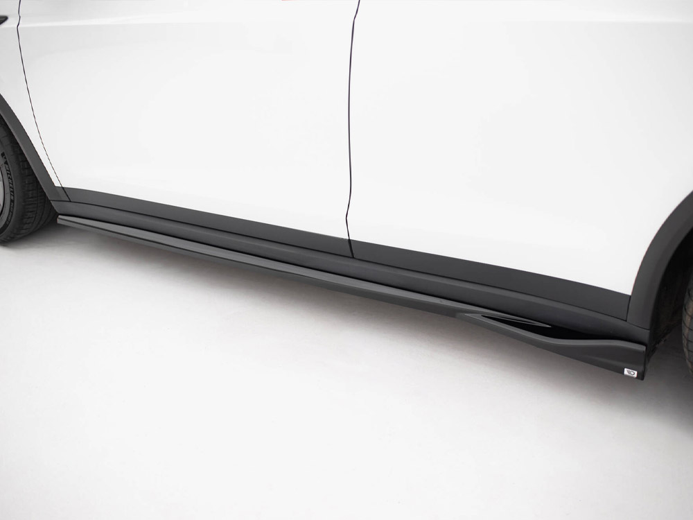 Side Skirts Diffusers V.2 Tesla Model X Mk1 Facelift - 4 