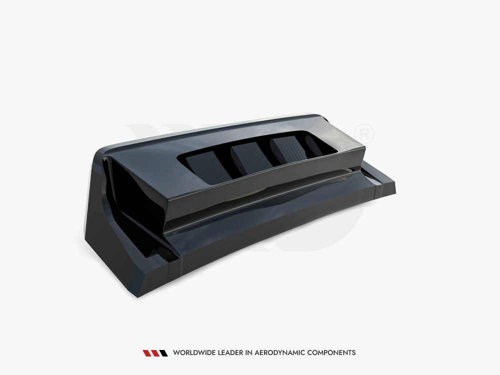 Central Rear Splitter (Vertical Bars) Volkswagen T-Roc R Mk1 - 8 