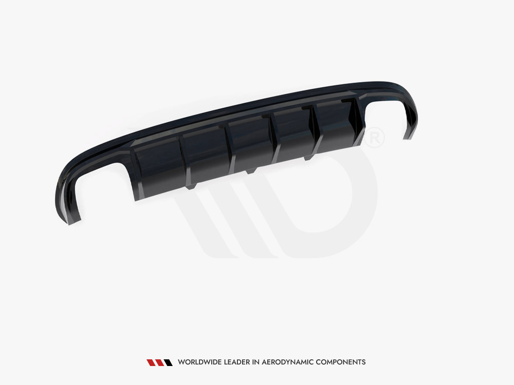 Rear Valance Audi S4 Sedan B8 - 7 