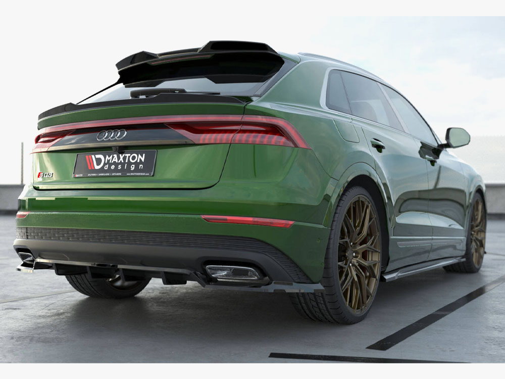 Rear Splitter (Vertical Bars) Audi Q8 Mk1 Facelift - 2 