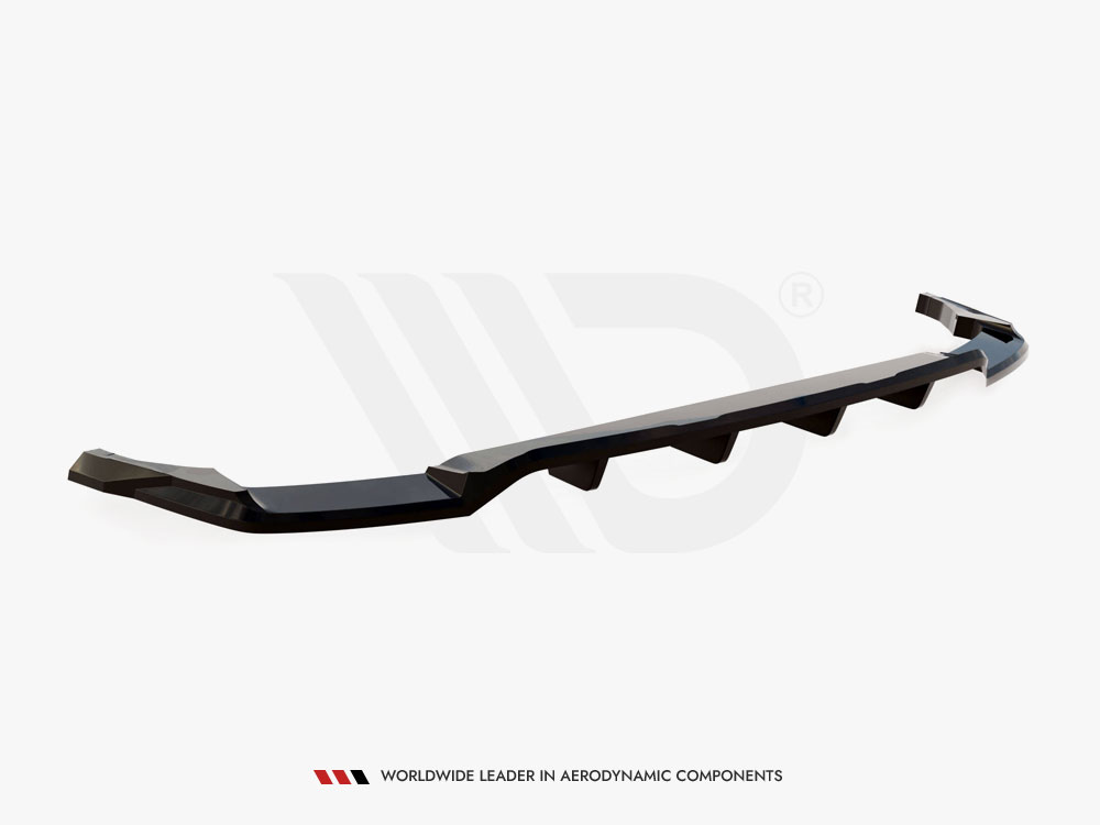 Rear Splitter (Vertical Bars) Audi Q8 Mk1 Facelift - 5 