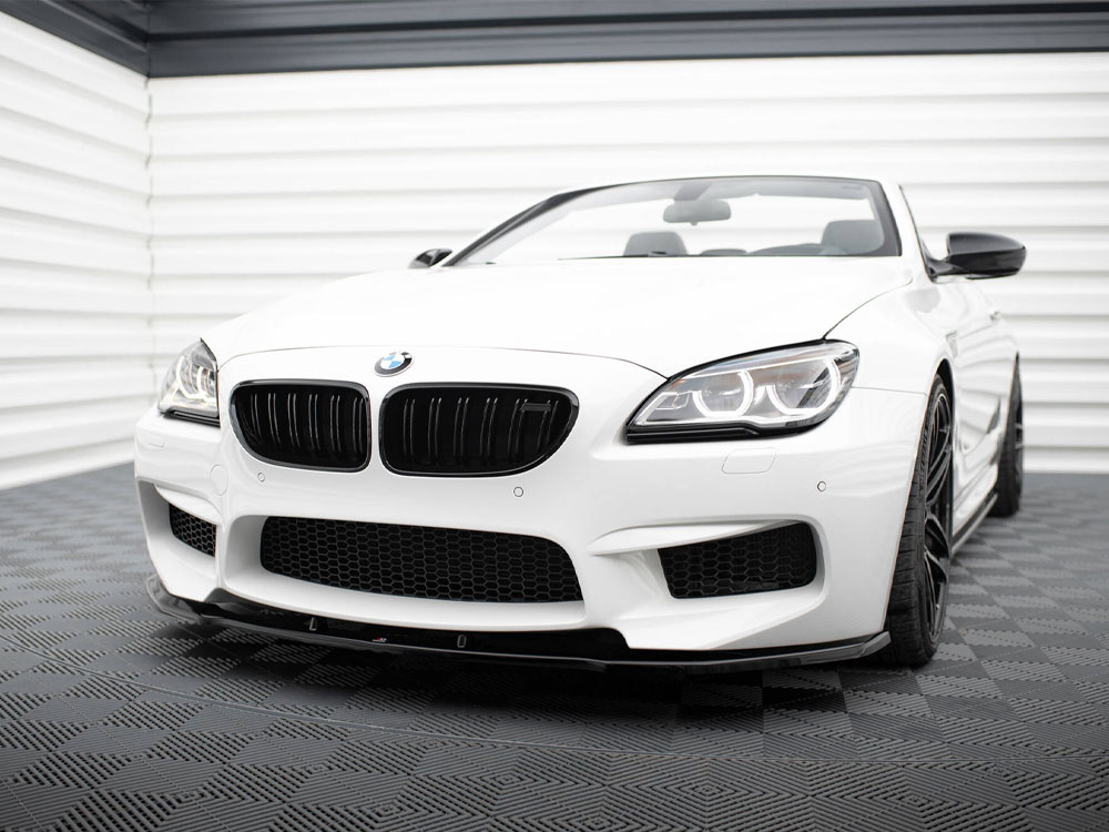 Front Splitter V.2 BMW M6 Gran Coupe / Coupe / Cabriolet F06 / F13 / F12 - Textured - 2 