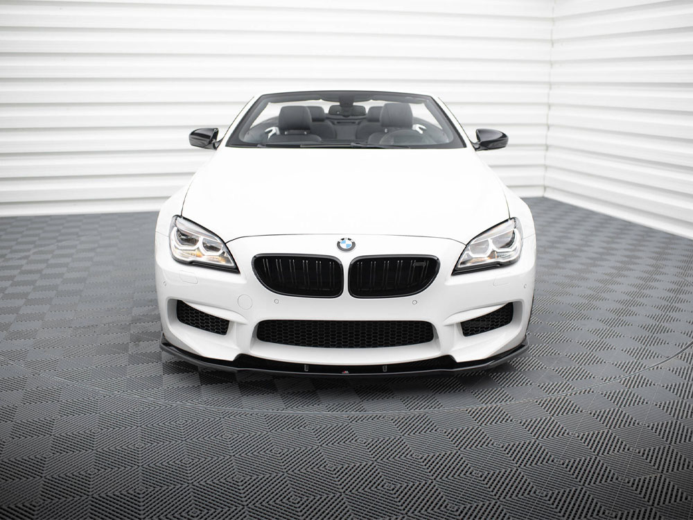 Front Splitter V.2 BMW M6 Gran Coupe / Coupe / Cabriolet F06 / F13 / F12 - Textured - 3 