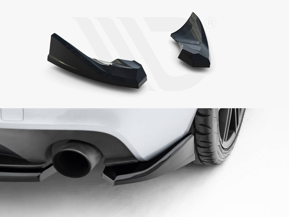 Rear Side Splitters Audi TT S-Line 8J Facelift - 1 