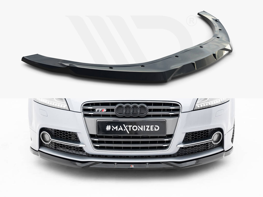 Front Splitter V.2 Audi TT S / TT S-Line 8J Facelift - 1 