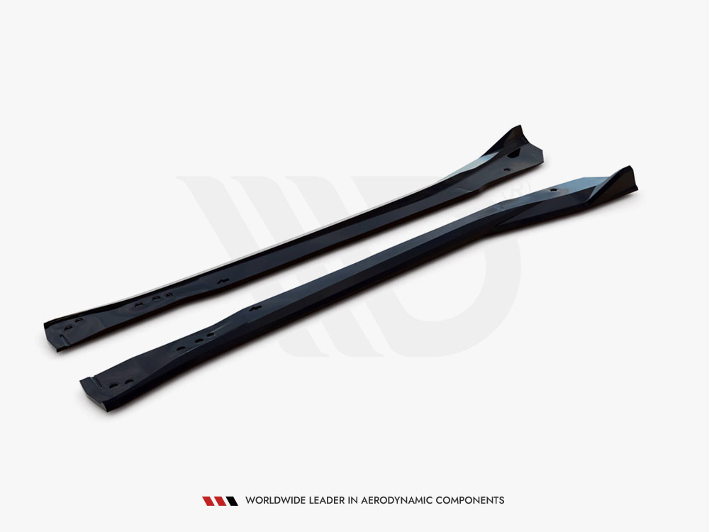 Side Skirts Diffusers Chevrolet Corvette Z06 C7 - 5 