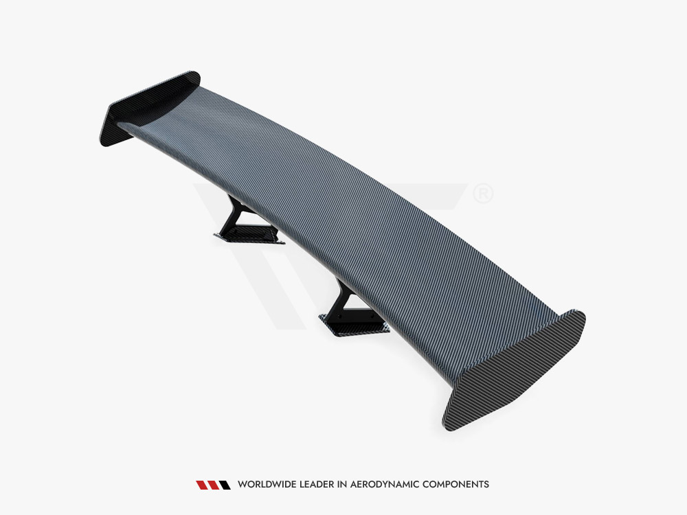 Carbon Spoiler With Internal Brackets Uprights V.2 Porsche 718 Cayman GTS 982c - 11 