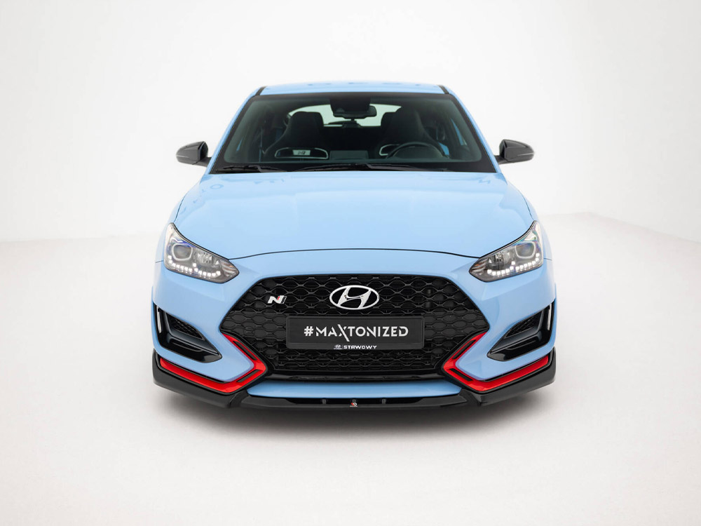 Front Splitter V.2 Hyundai Veloster N Mk2 - 3 