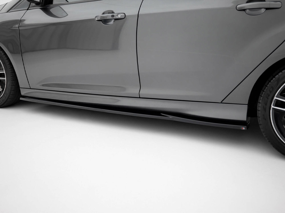 Side Skirts Diffusers V.3 Ford Focus ST Mk3 - 4 