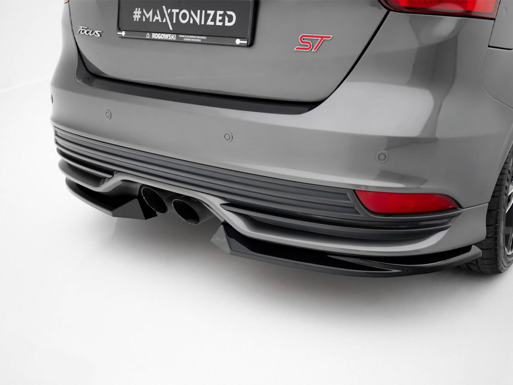 Rear Side Splitters V.3 Ford Focus ST Mk3 Facelift - 3 