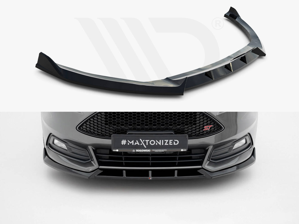 Front Splitter V.6 Ford Focus ST Mk3 Facelift - 1 