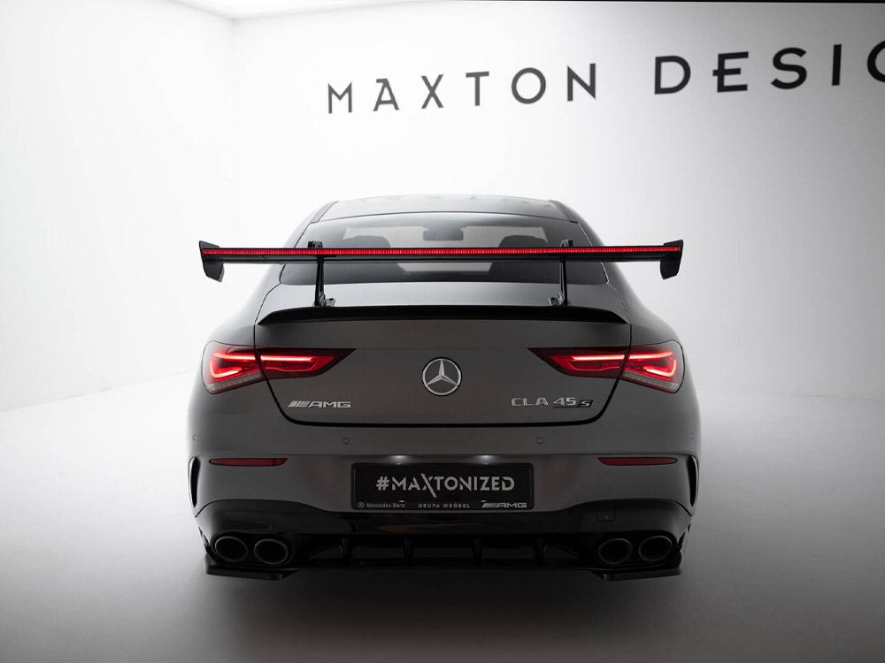 Carbon Spoiler With Upper Swan Mounting + LED Mercedes-Benz CLA Coupe C118 - 4 