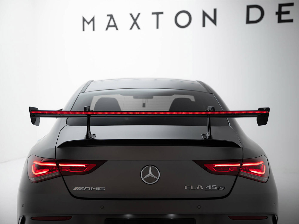 Carbon Spoiler With Upper Swan Mounting + LED Mercedes-Benz CLA Coupe C118 - 5 