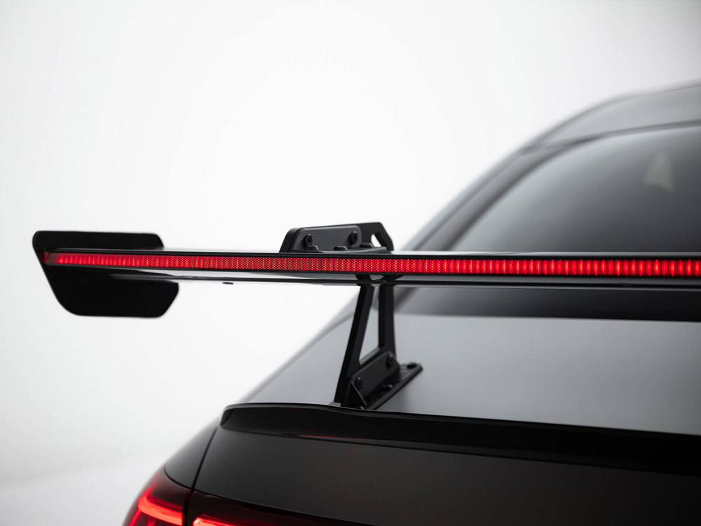 Carbon Spoiler With Upper Swan Mounting + LED Mercedes-Benz CLA Coupe C118 - 6 