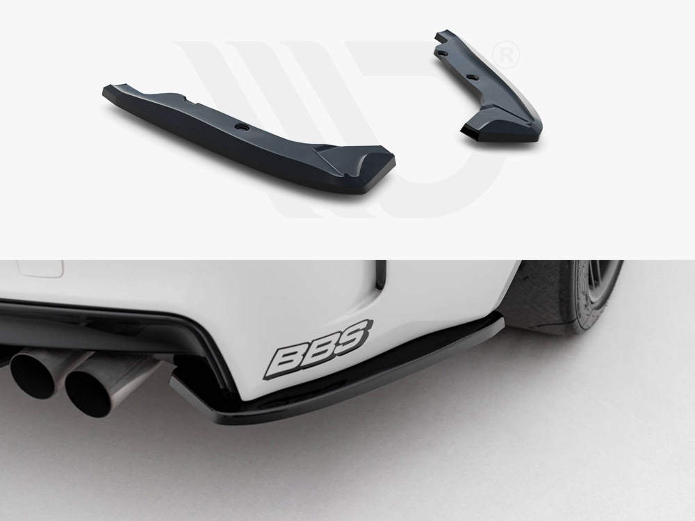 Rear Side Splitters BMW 1 M Coupe E82 - 1 