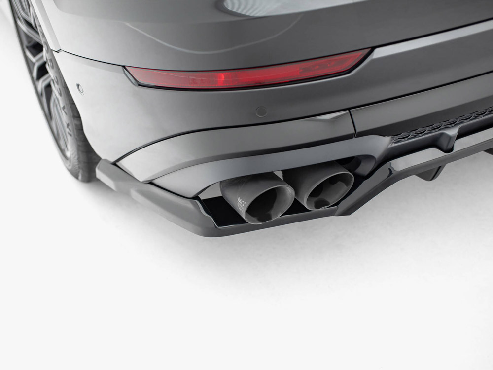 Rear Splitter (Vertical Bars) V.2 Audi SQ8 / Q8 S-Line Mk1 Facelift - 8 