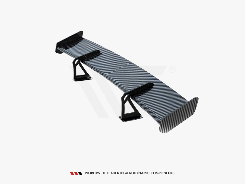 Carbon Spoiler With Upper Swan Mounting + LED BMW 1 M E82 - 14 