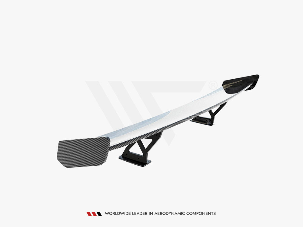 Carbon Spoiler With Internal Brackets Uprights V.2 BMW 1 M E82 - 5 