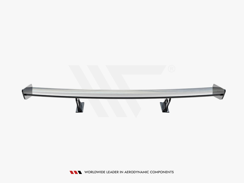 Carbon Spoiler With Internal Brackets Uprights V.2 BMW 1 M E82 - 6 