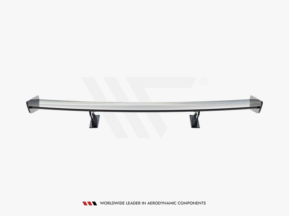 Carbon Spoiler With Internal Brackets Uprights V.1 BMW 1 M E82 - 6 