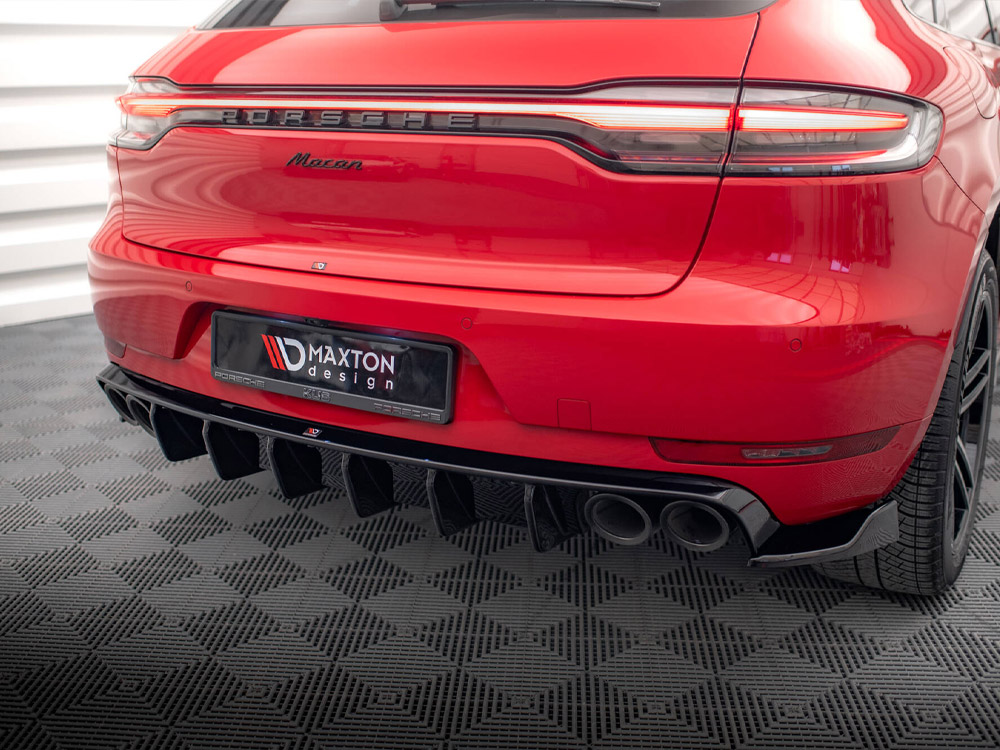 Rear Valance Porsche Macan GTS / Sport Design Mk1 Facelift - 3 