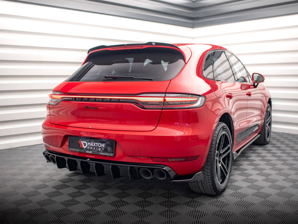 Rear Side Splitters V.2 Porsche Macan GTS / Sport Design Mk1 Facelift - 2 