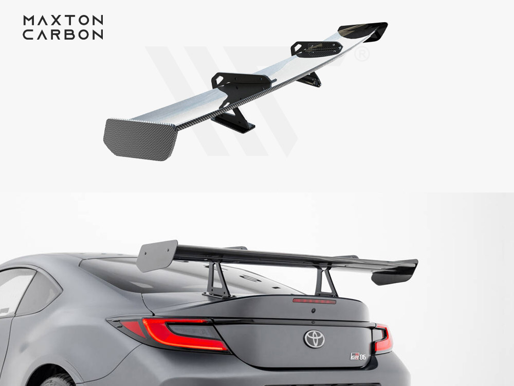 Carbon Spoiler With Upper Swan Mounting Toyota GR86 - 1 