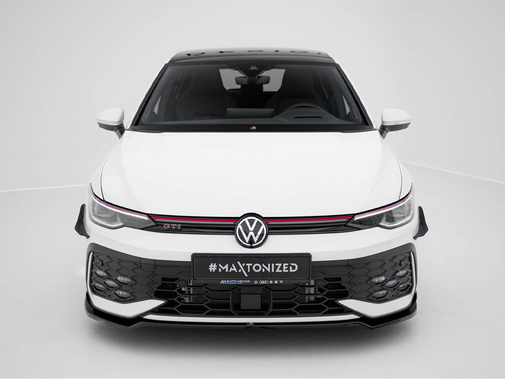 Front Splitter V.3 Volkswagen Golf GTI / GTE / R-Line Mk8 Facelift - 3 