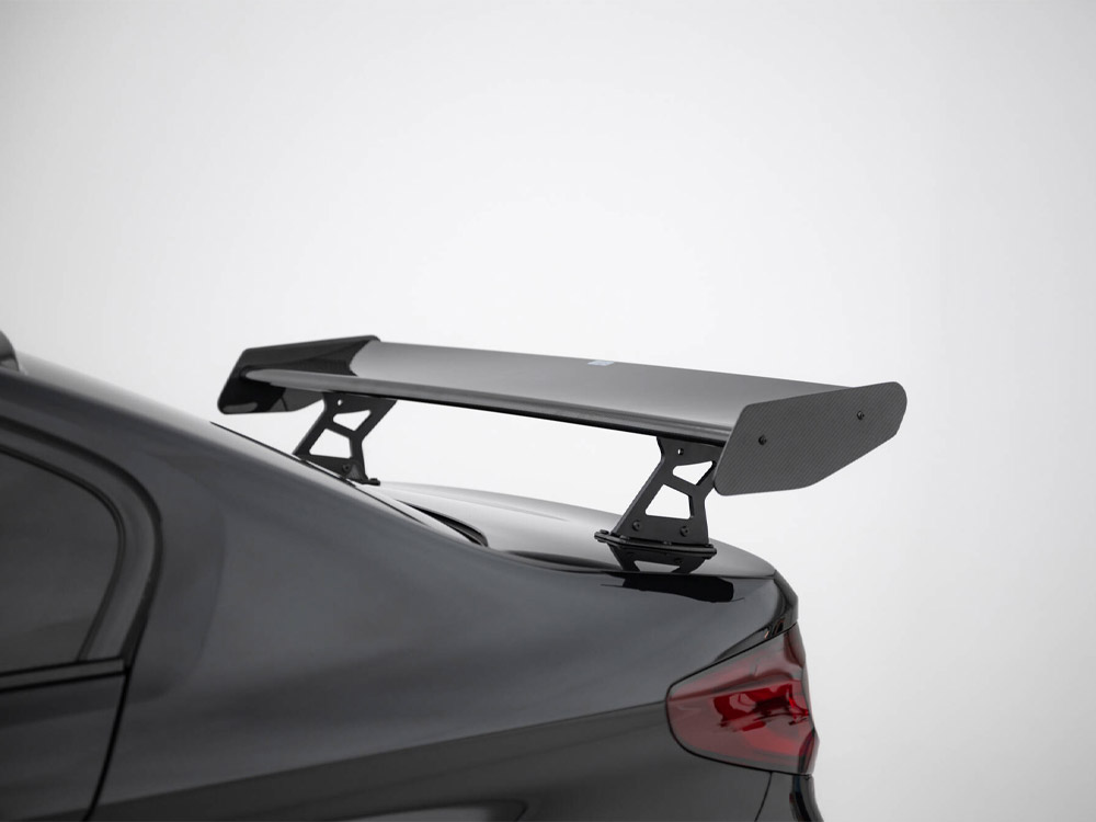 Carbon Spoiler With Internal Brackets Uprights BMW 5 / M5 Sedan G30 / F90 - 4 