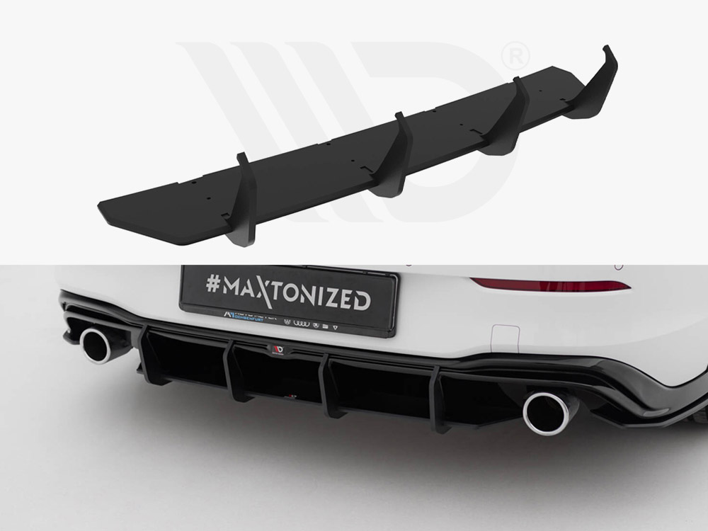 Street PRO Rear Diffuser V.4 Volkswagen Golf GTI Mk8 - 1 