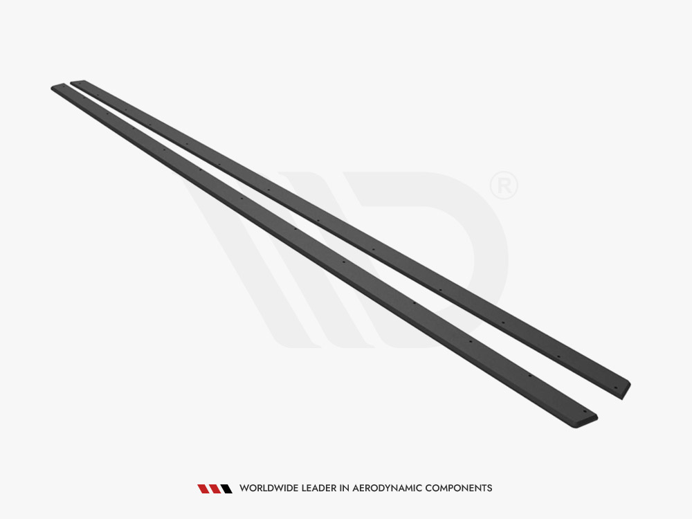 Street PRO Side Skirts Diffusers V.2 Volkswagen Golf GTI / GTE / GTI Clubsport / R-Line Mk8 - 6 