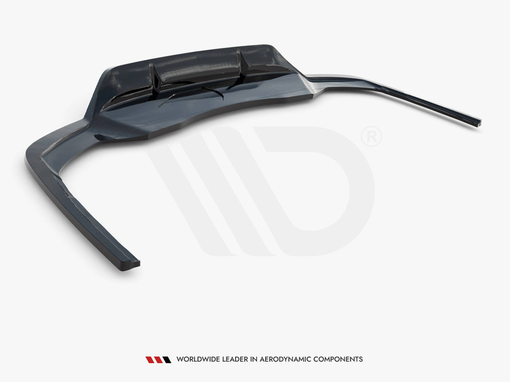 Rear Splitter (Vertical Bars) V.2 Audi A4 S-Line B9 Facelift - 7 