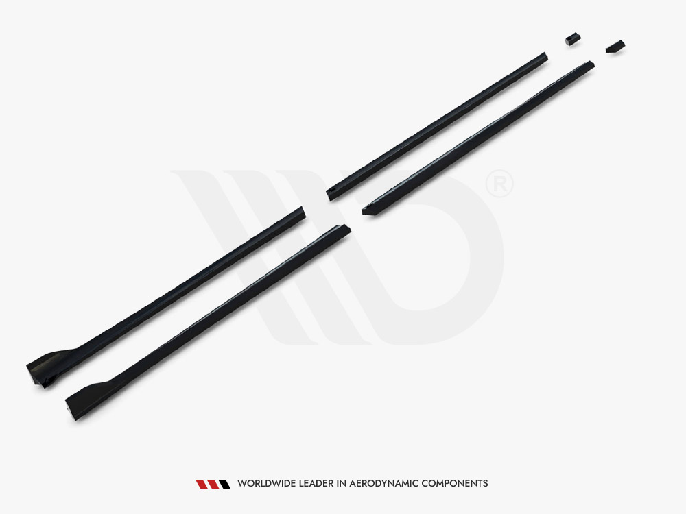 Side Skirts Diffusers V.2 Mercedes-Benz V-Class Long AMG-Line W447 Facelift 2 - 6 