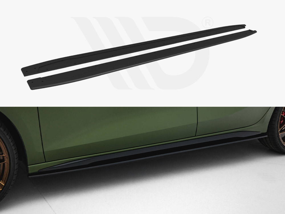 Street PRO Side Skirts Diffusers Audi S3 / A3 S-Line 8Y Facelift - 1 