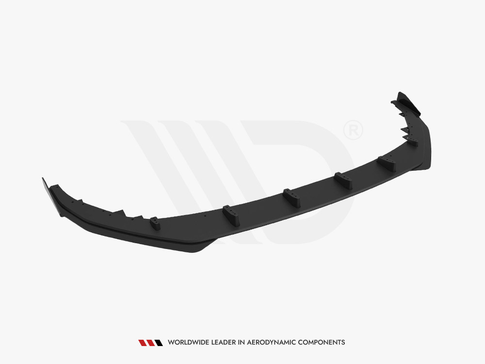 Street PRO Front Splitter V.1 + Flaps Audi S3 / A3 S-Line 8Y Facelift - 6 