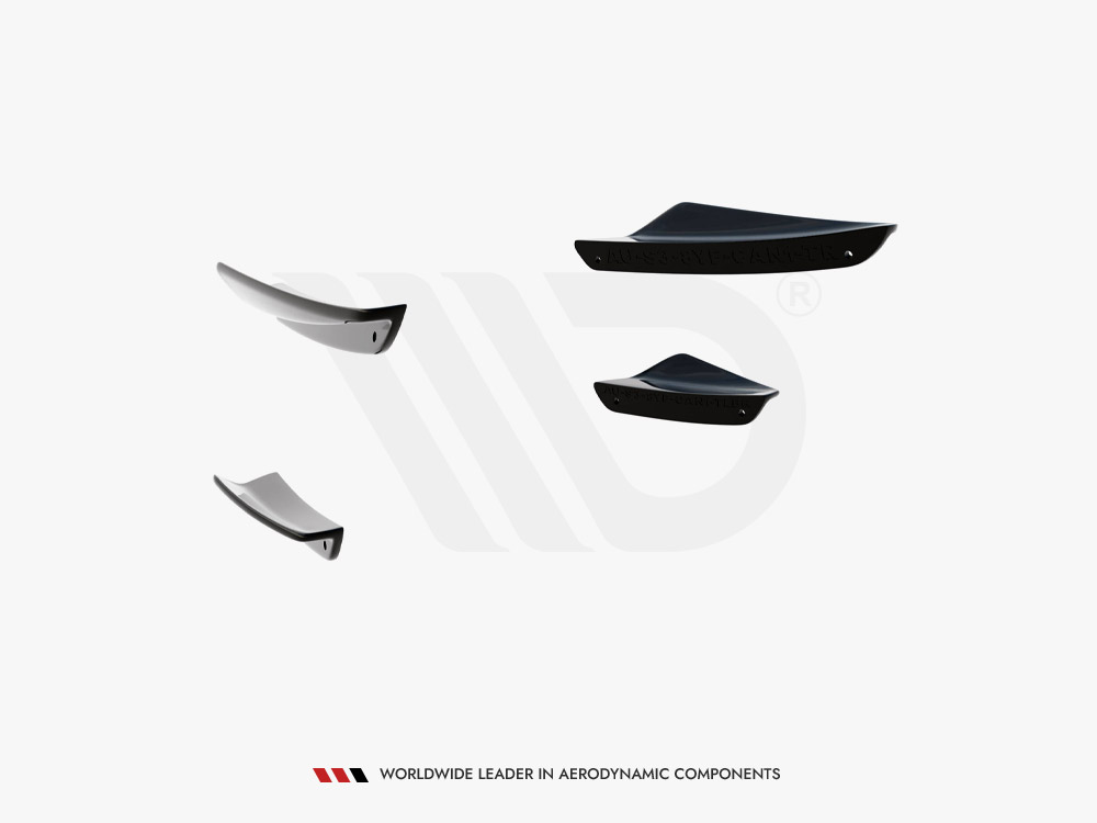 Front Bumper Wings (Canards) Audi S3 Sportback / A3 S-Line Sportback 8Y Facelift - 6 