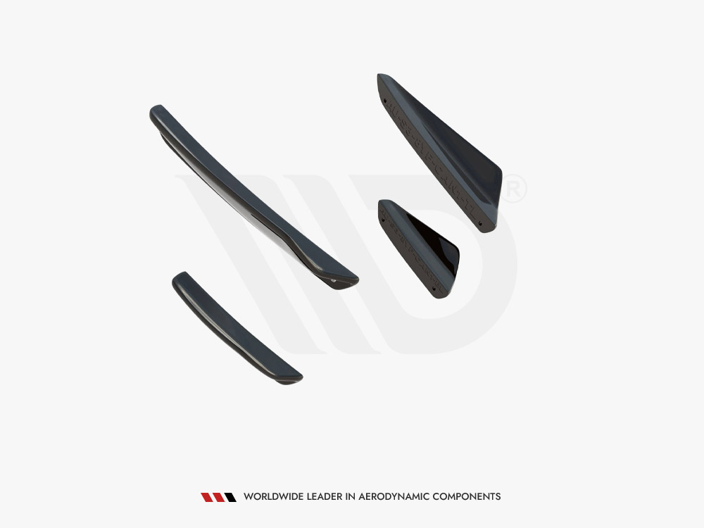 Front Bumper Wings (Canards) Audi S3 Sportback / A3 S-Line Sportback 8Y Facelift - 7 