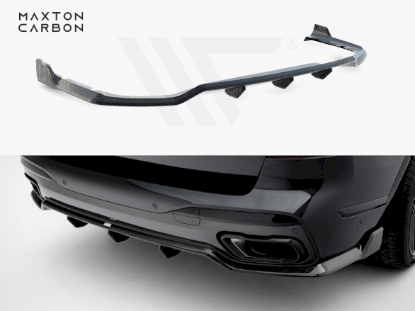 Carbon Fiber Rear Diffuser BMW X7 M-Pack G07 Facelift