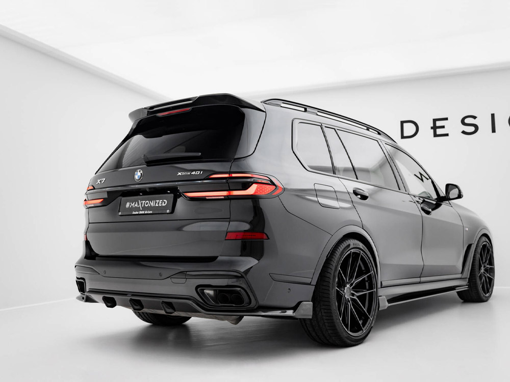 Carbon Fiber Rear Diffuser BMW X7 M-Pack G07 Facelift - 2 