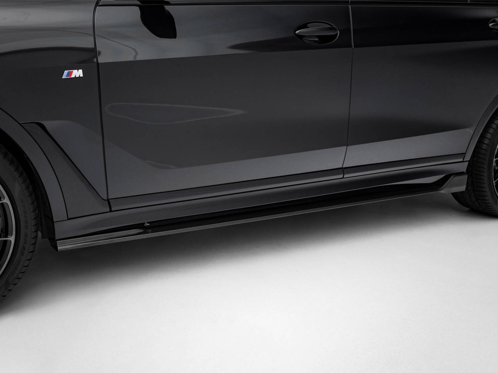 Carbon Fiber Side Skirts BMW X7 M-Pack G07 Facelift - 3 