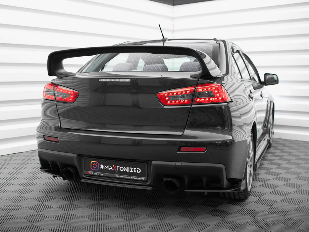 Rear Side Flaps Mitsubishi Lancer EVO X - 2 