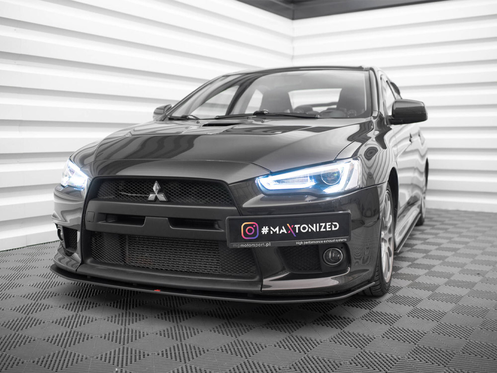 Street PRO Front Splitter Mitsubishi Lancer EVO X - 2 